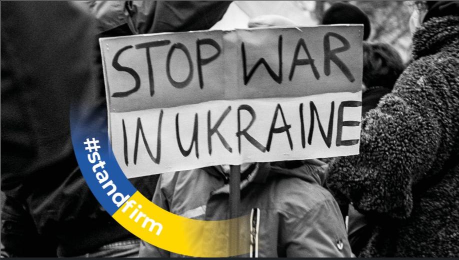 Stand firm! Kantoren slaan handen ineen voor Oekraïne.